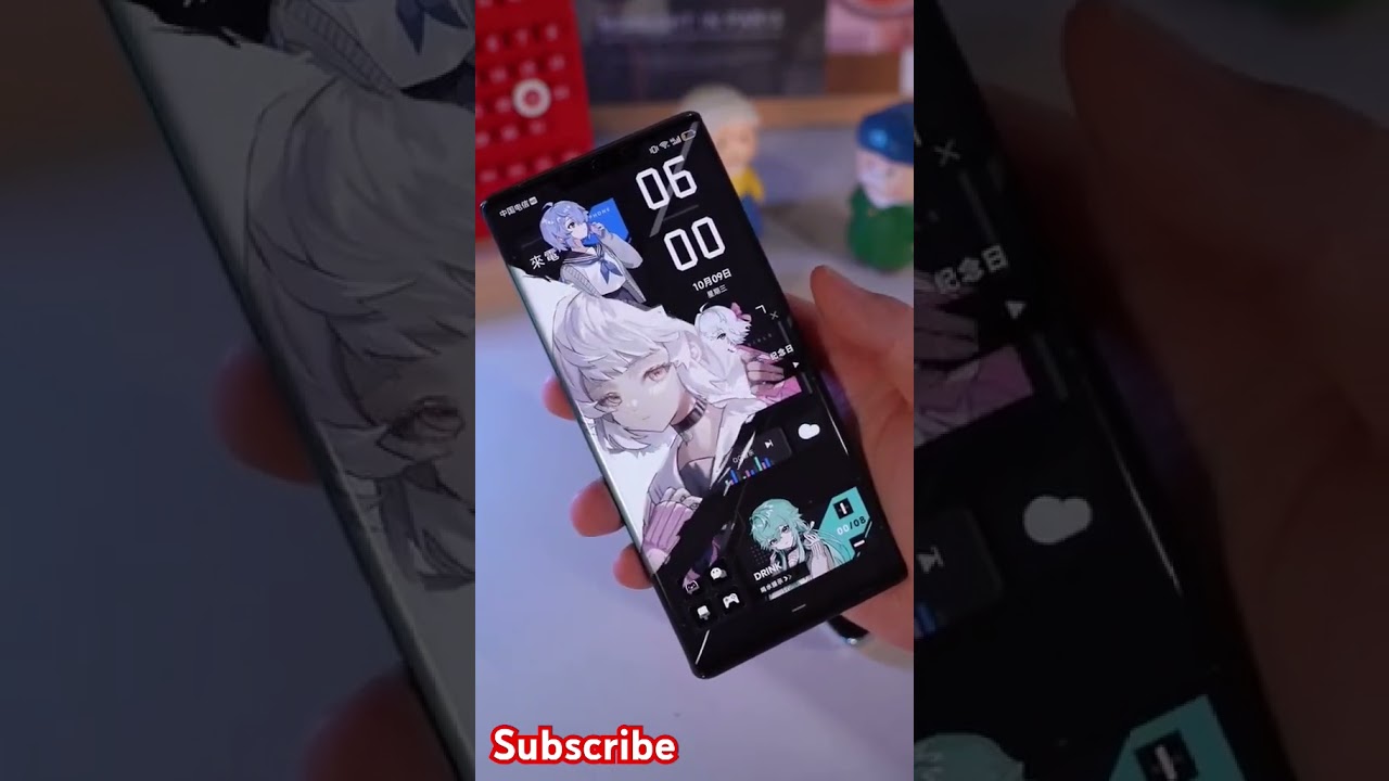 Nova Launcher with anime theme #smartphone #technology #music