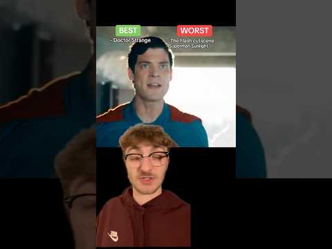 BEST & WORST LOOKING SUPERHERO MOVIE SCENES OF ALL TIME