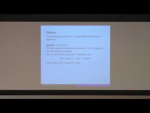 Yasufumi Hashimoto - Cryptanalysis of the Multivariate Signature Scheme Proposed in  PQCryptop 2013