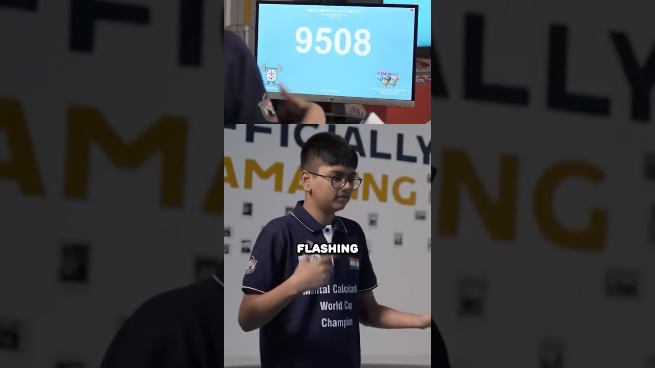 Human Calculator Breaks World Record 🧮