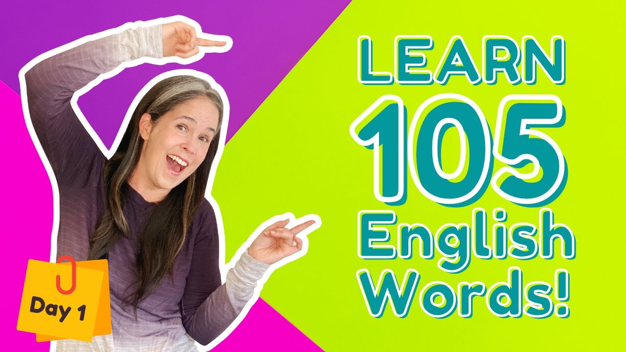 Learn 105 English Words | Day 1 📚