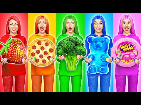 Makanan Warna Yang Sama Tantangan #10 Multi DO Challenge