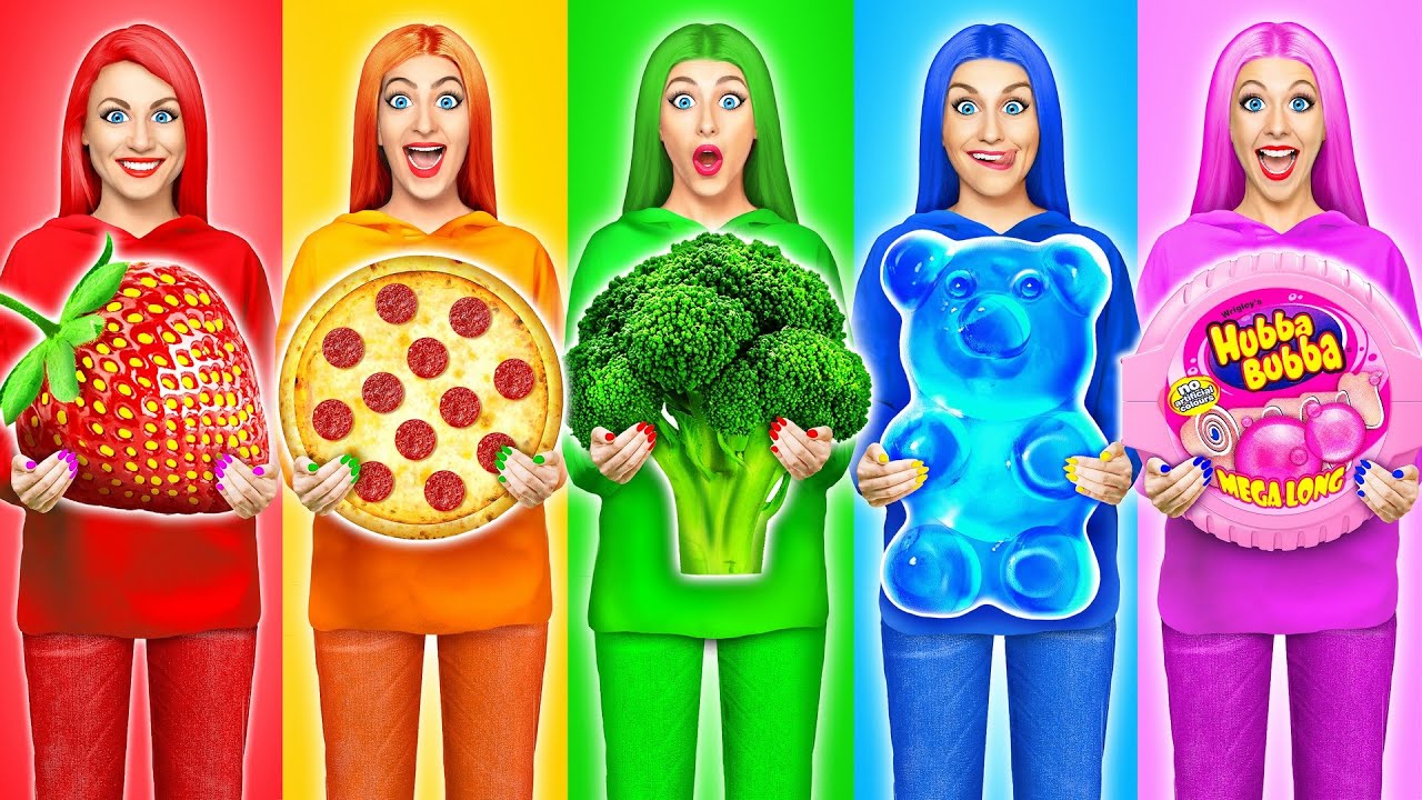 Tantangan Warna Makanan Seru #10 di MultiDo 🍽️