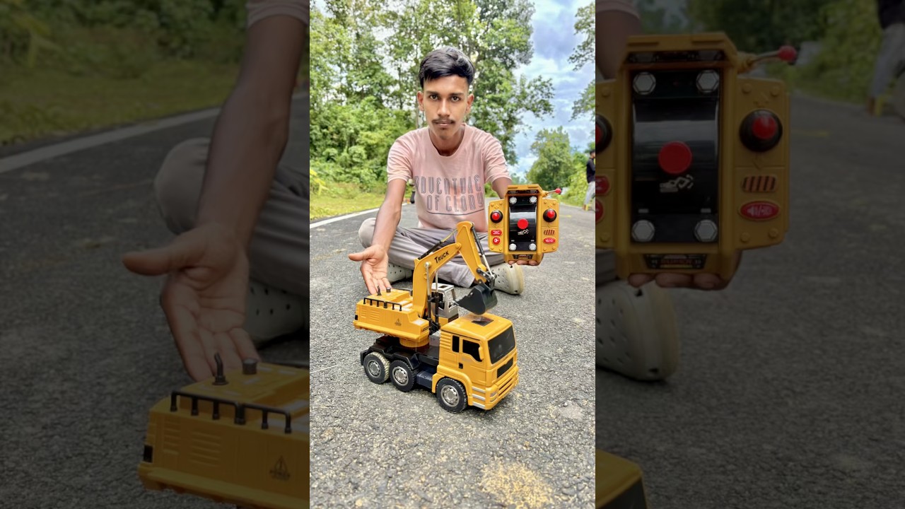 RC JCB Fitting Truck Unboxing π