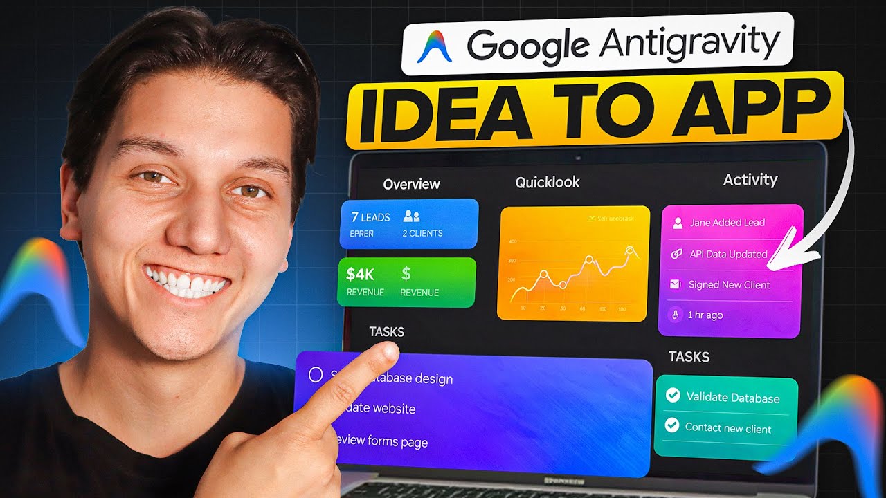 Google Antigravity: Build, Test & Deploy a REAL AI App