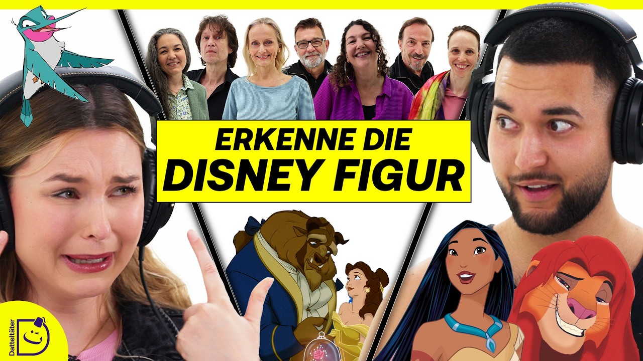 Wer spricht Disney Figuren? 🎤 Mit Influencern