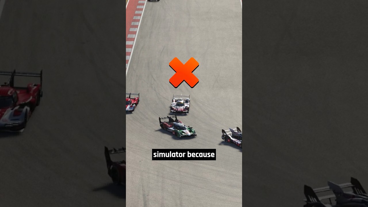 NEVER Do This #simracing #crash