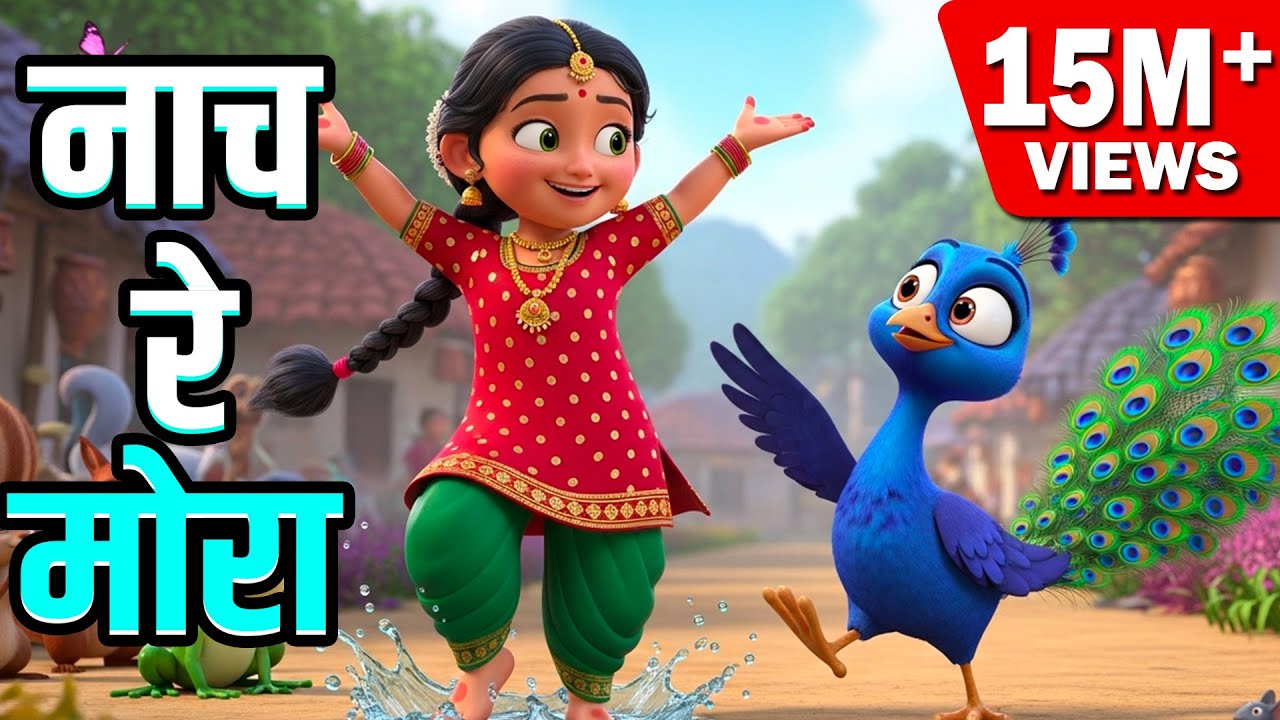 Nach Re Mora Ambyachya Vanat | Marathi Children's Song