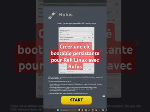 Créé ta clé USB bootable Kali Linux pour commencer ton hacking #hacking #kali #rufus #bootableusb