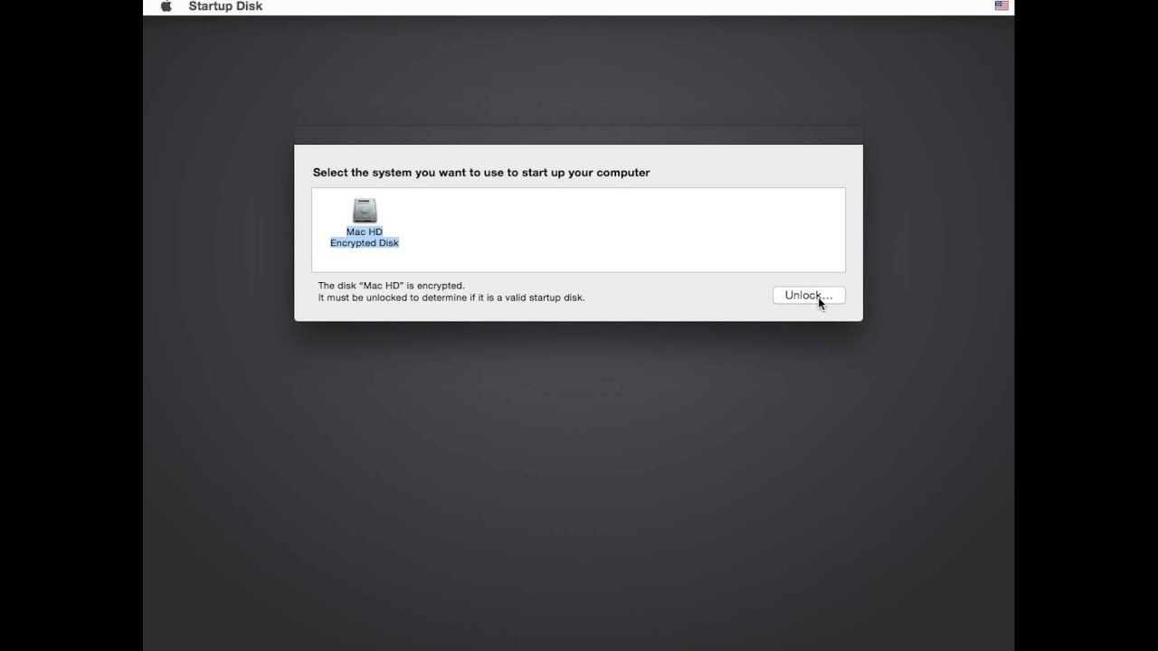 Reboot from FileVault 2 Reset Password Disk 🔑