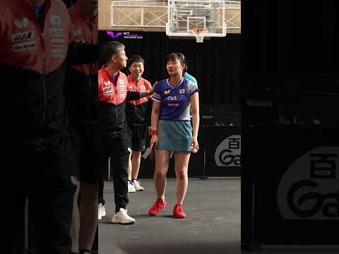 New training duo unlocked 🔓 #WTTYokohama #TableTennis