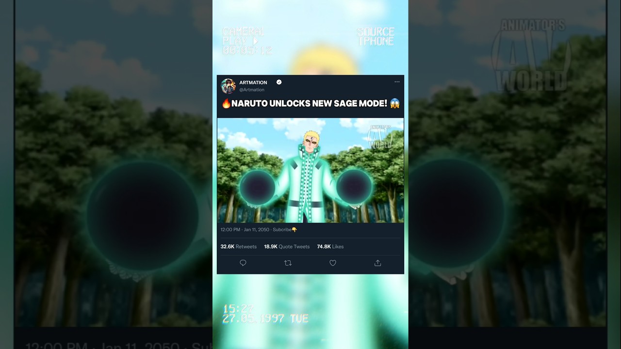 Naruto Unveils New Sage Mode! 🔥