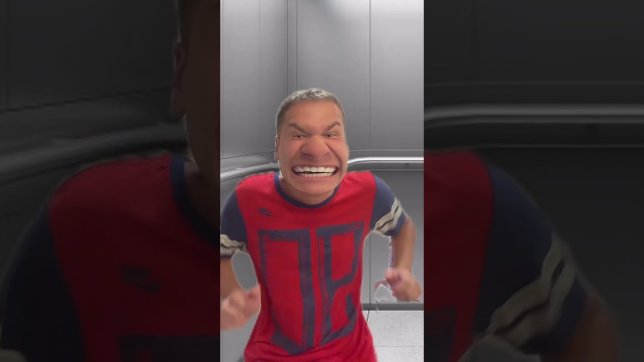 Hilarious Siblings’ Elevator Antics! 😂 #shorts