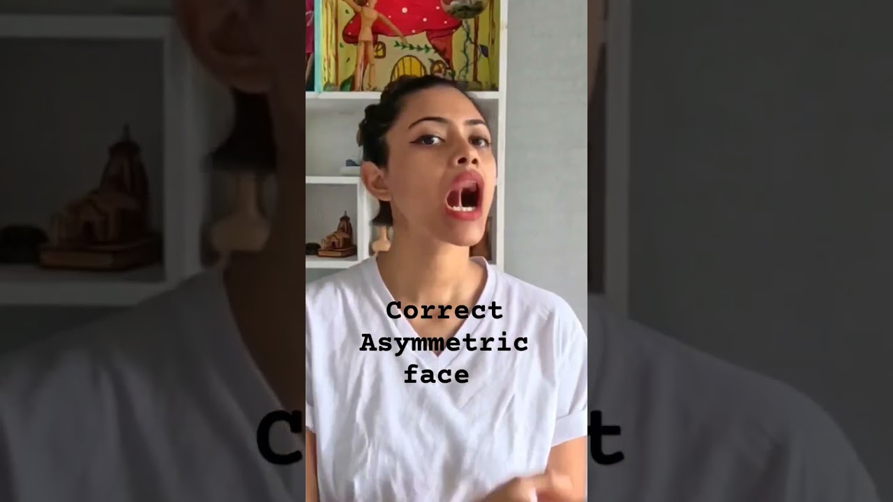 Fix Asymmetrical Lips & Jaw with Simple Face Exercises 😊