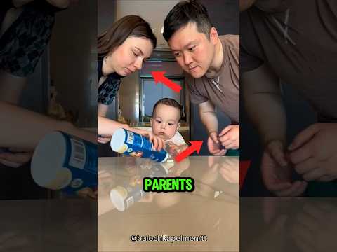 Genius Parents Trick Baby into Taking Medicine!