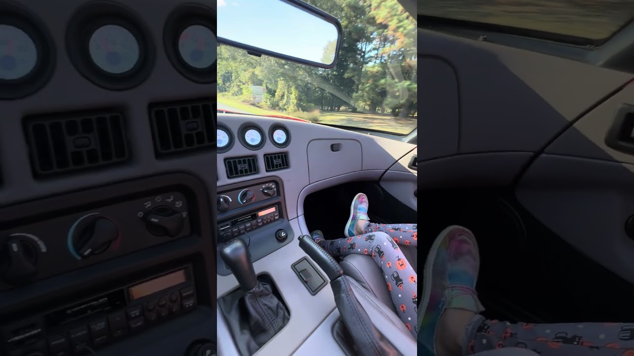 95 Dodge Viper POV Drive 🚗 #Viper #V10