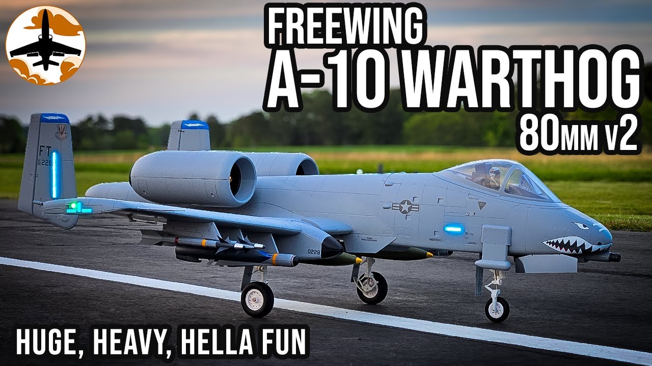 Freewing A-10 80mm v2 Review ✈️: Power, Performance, and Flight Experience