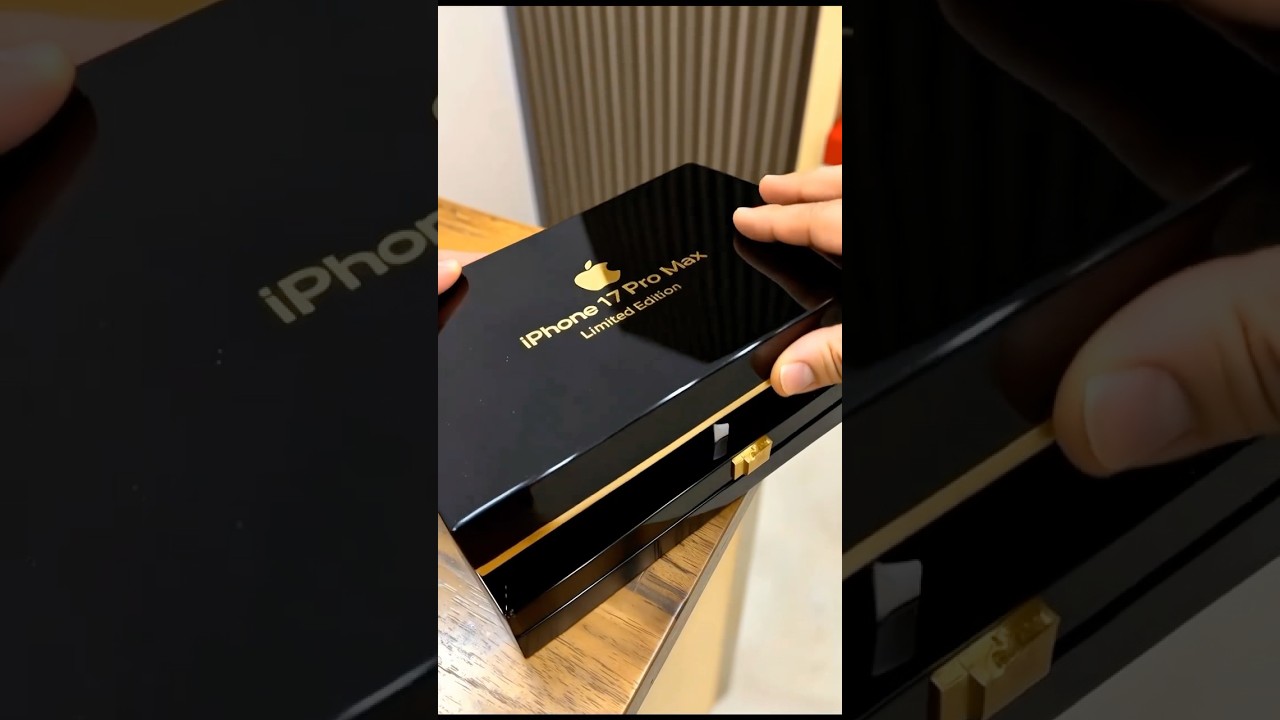 iPhone 17 Pro Max Limited Edition Unboxing in Dubai✨