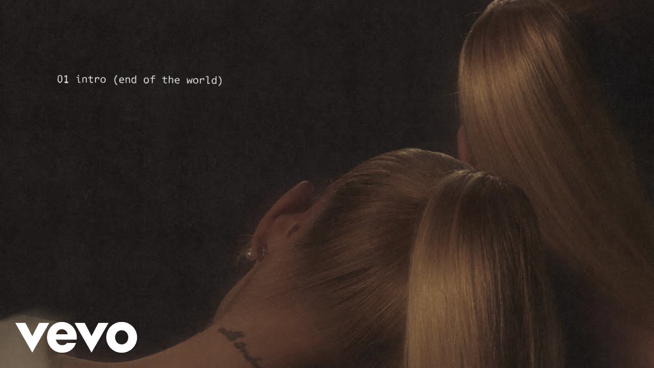 Ariana Grande - Intro (End of the World) Lyric Visualizer 🎶