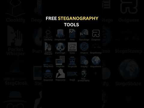Hide Files for FREE! Top Steganography Tools #steganography #freetool #coder #programming #ytshorts