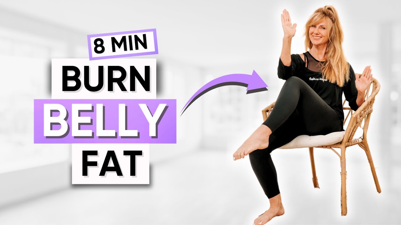 8-Minute Belly Fat Workout for Women Over 50