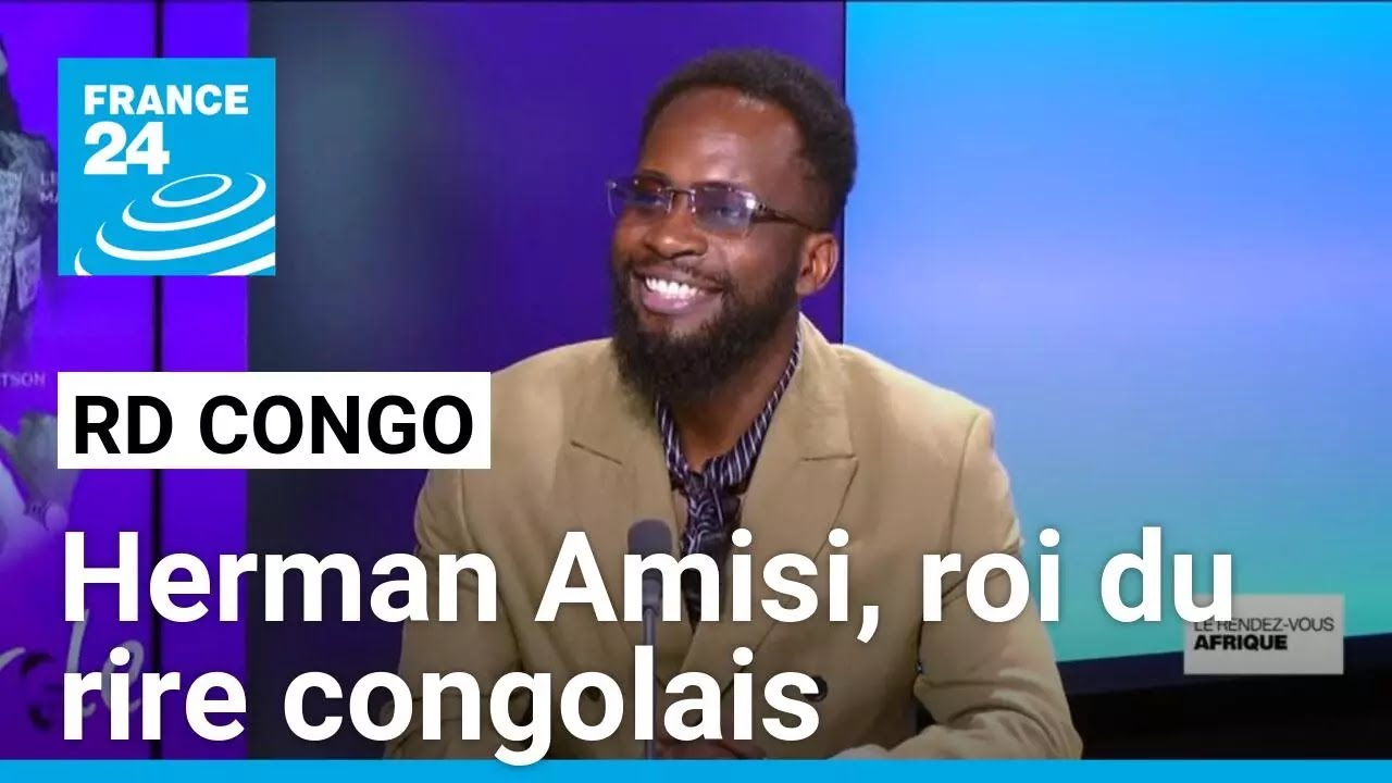 Herman Amisi, le roi du rire en RDC 🎭