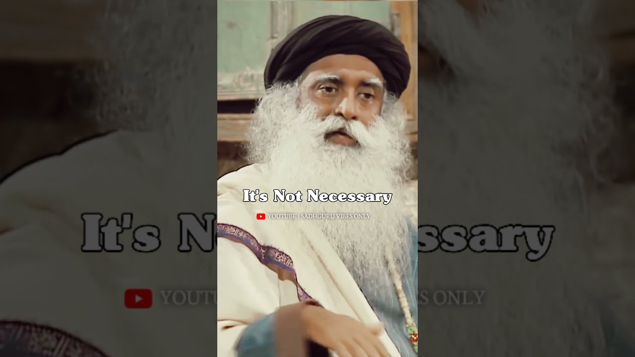 Sadhguru on Marriage: Don't Rush Into It đźš«
