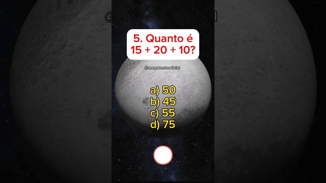 Desafie sua Mente com Este Quiz de Matemática! 🧠