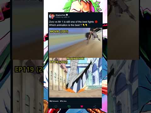 Zoro 'shishi sonson' vs Mr 1 is epic 😈 #zoro #mr1 #onepiece #reaction #edit #anime #crocodile