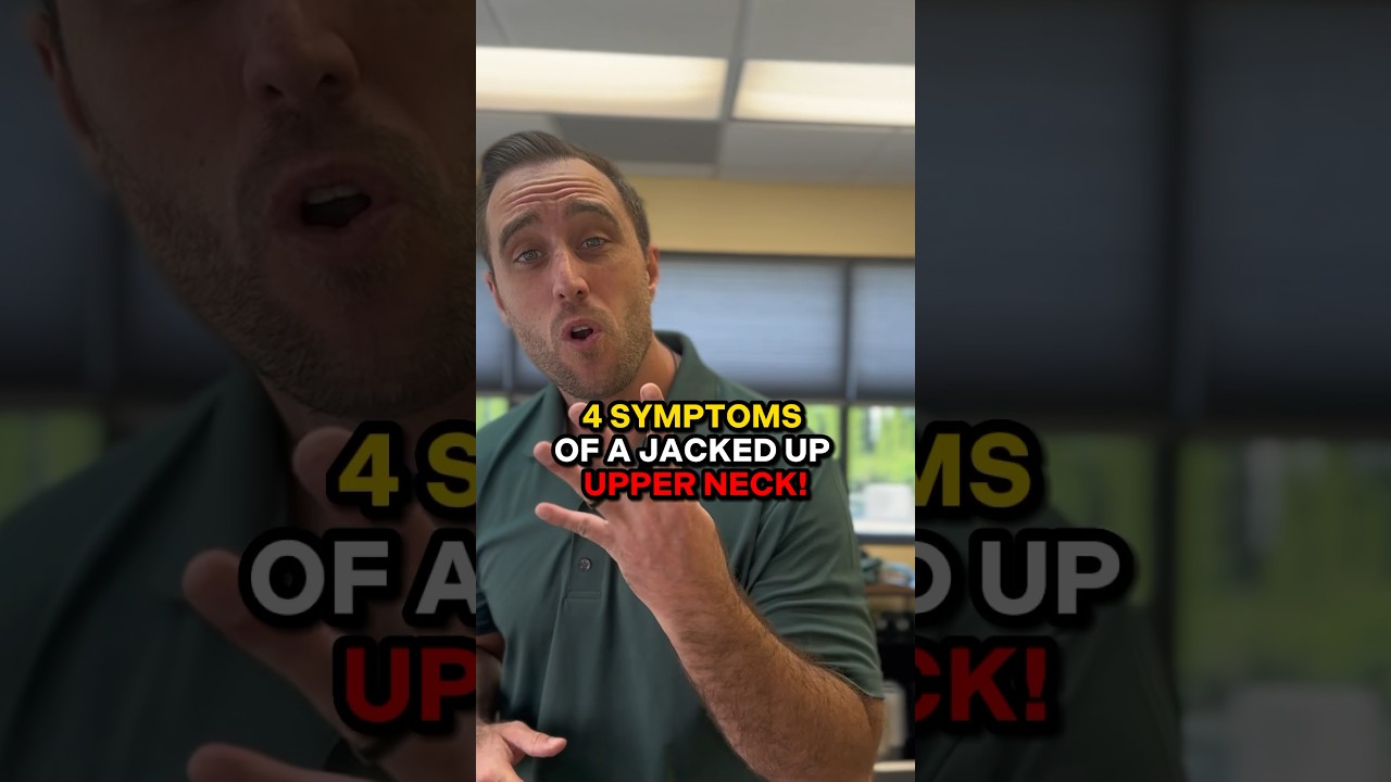 4 Symptoms Linked to Upper Neck Misalignment