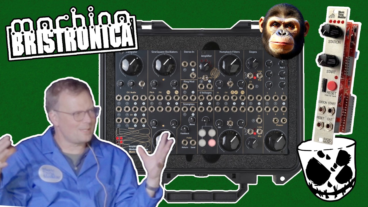 Turing Machine, Workshop System & Planet of the Apes! // Music Thing Modular at Machina Bristronica