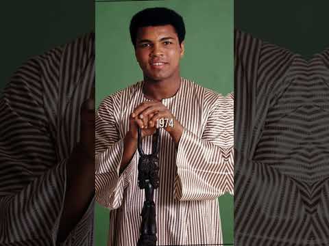 Evolution of Muhammad Ali (1942-2016)π