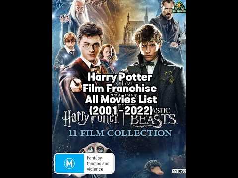 Harry Potter Film Franchise All Movies List (2001-2022) | #danielradcliffe #emmawatson #tomfelton