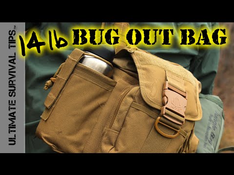 DIY 14 lb Bug Out & Get Home Bag 🛠️