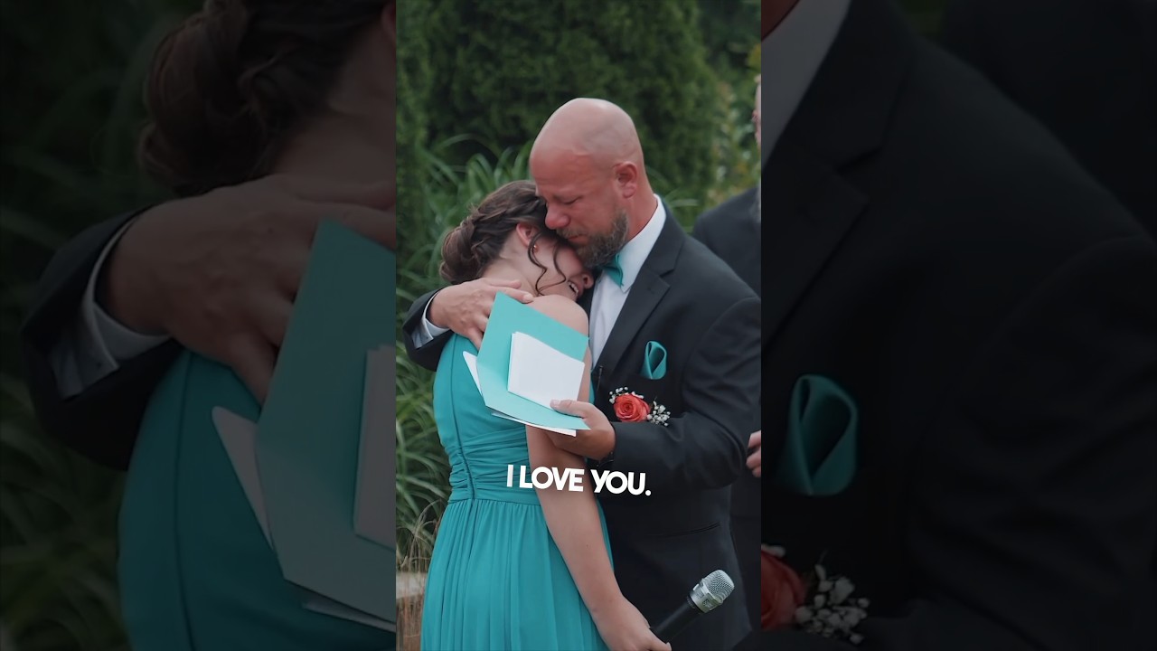 This girl asked to be adopted at their wedding ❤️ @DukesFilms