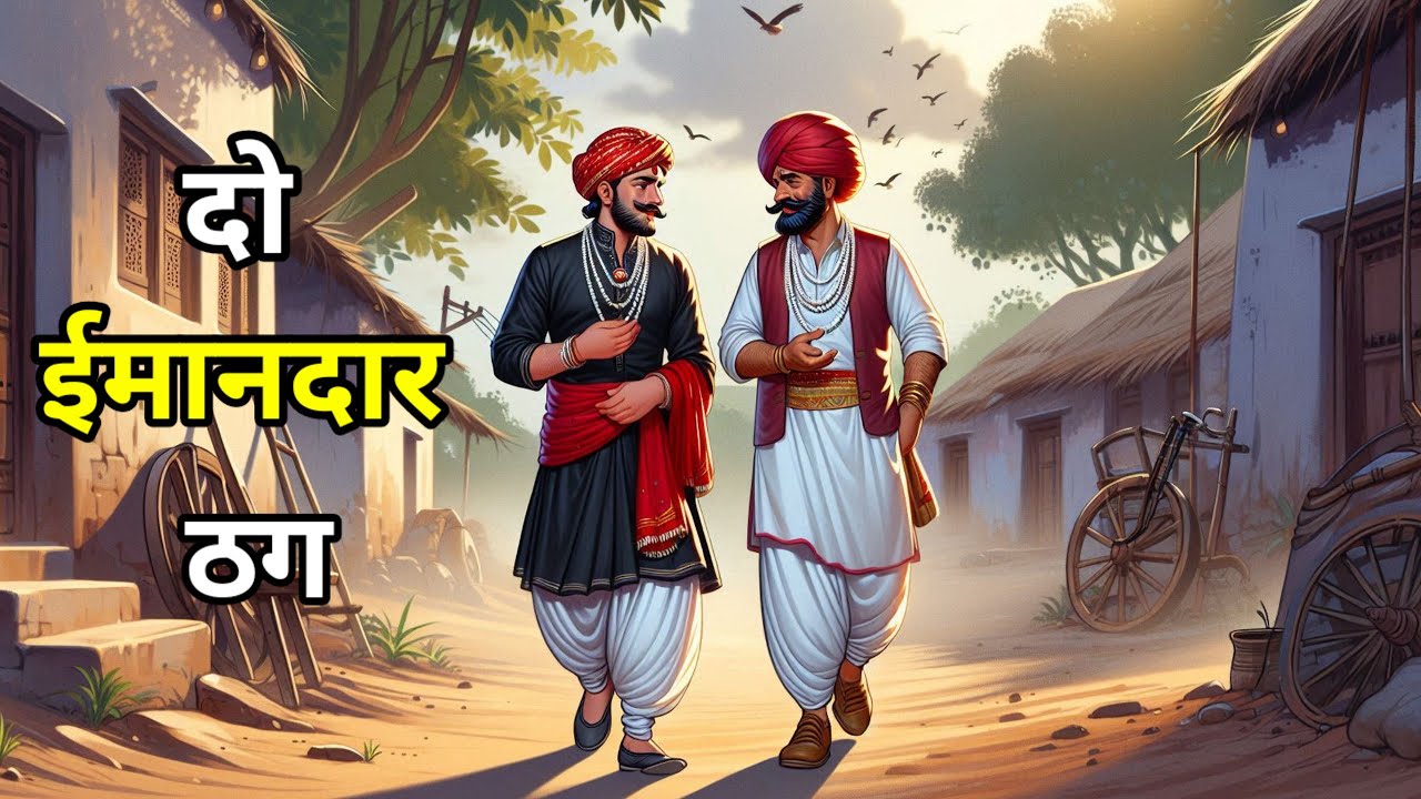 दो ईमानदार ठग की अनोखी कहानी | नैतिक शिक्षा वाली हिंदी कहानी 🧠