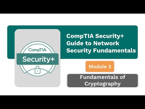 Fundamentals of Cryptography - Guide to Network Security Fundamentals - CompTIA Security+