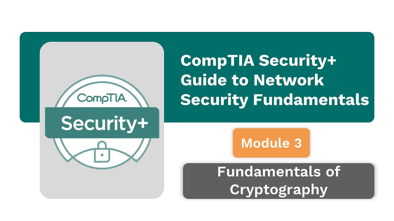 Cryptography & Network Security Basics: Your Complete Guide for CompTIA Security+ 📚