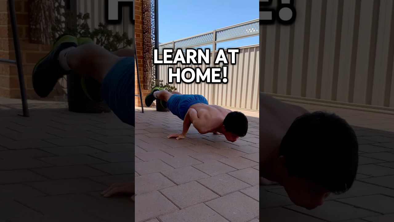 5 Master 5 Simple Calisthenics Skills at Home 🏡 for Beginners