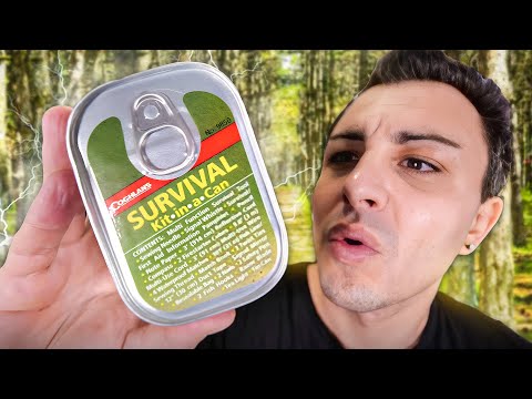 JE TESTE UN KIT DE SURVIE Ă 20 EUROS ! (en boite de sardine)