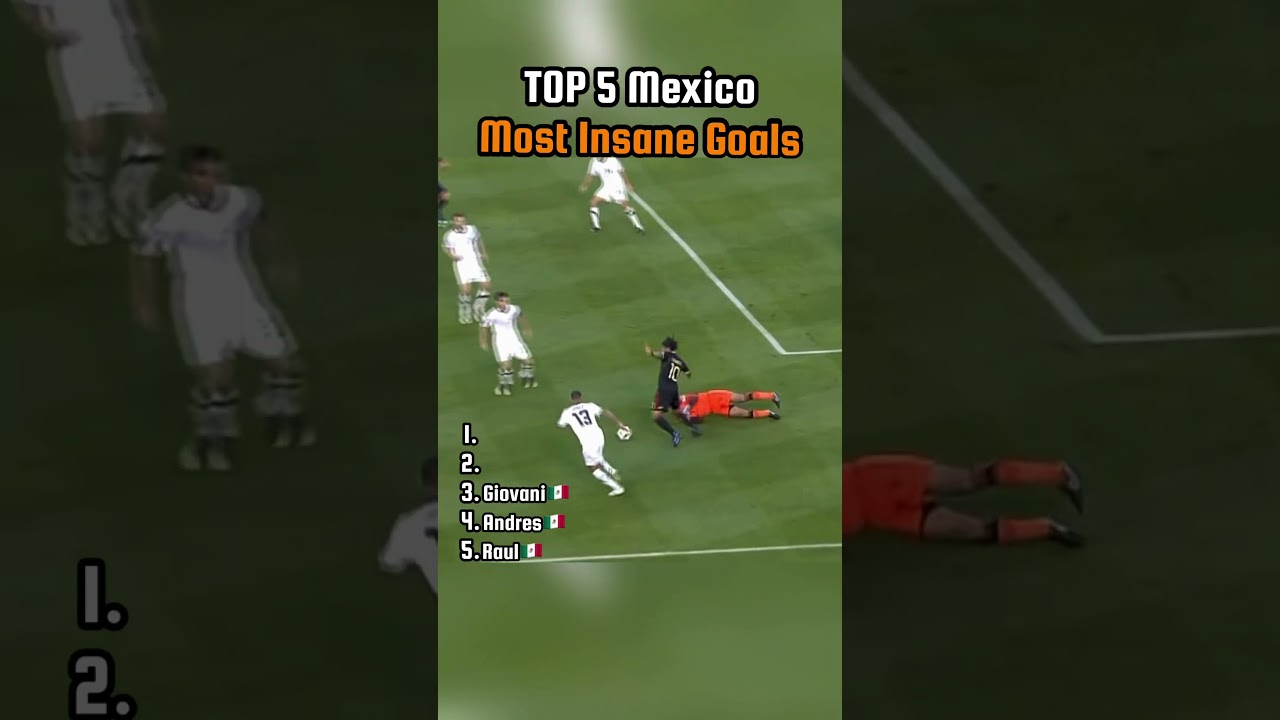 Top 5 Mexico Football Moments 🇲🇽⚽