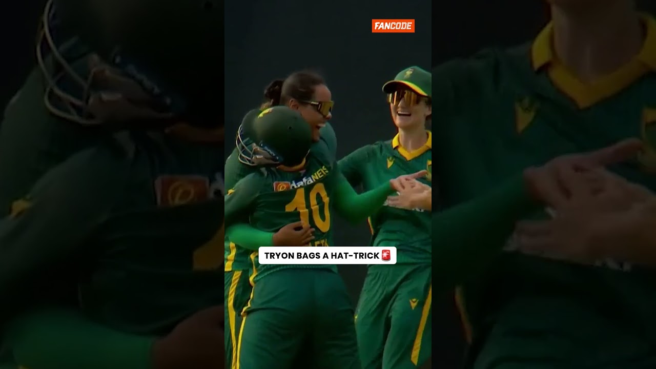 Chloe Tryon’s Explosive Hat-Trick Shocks Sri Lanka in Women’s ODI Tri-Series 🔥