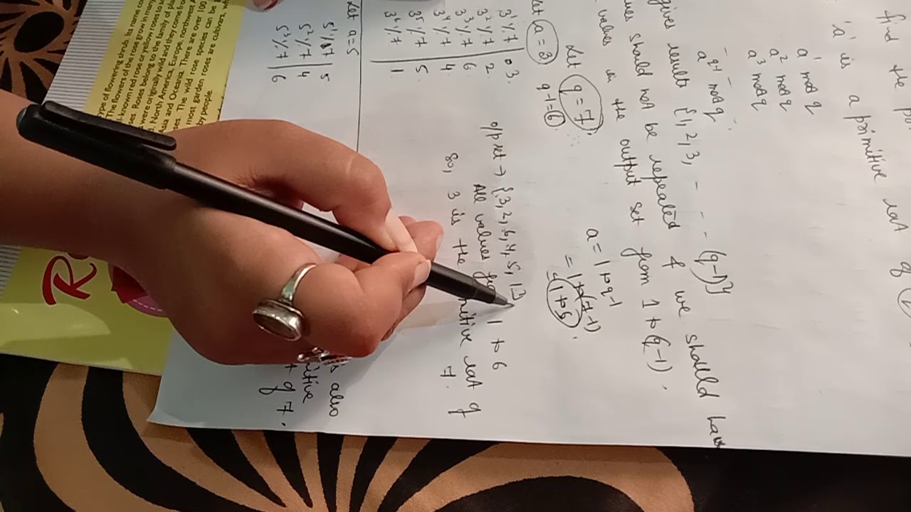 Guide to Calculating Primitive Roots modulo a Prime Number