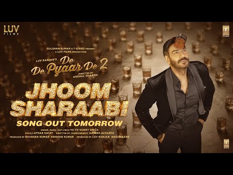 Jhoom Sharaabi (Teaser) – De De Pyaar De 2 | Ajay Devgn, Rakul Preet Singh | Yo Yo Honey Singh
