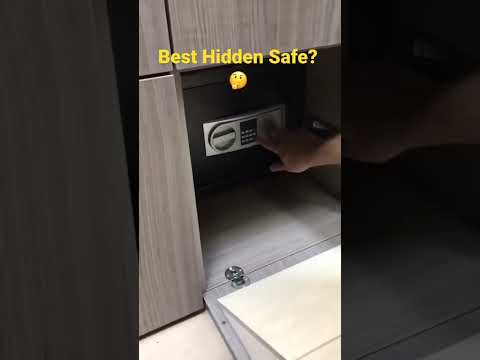 Best Place To Hide The Safe? 🤔 #mancave #hiddendoors #basementdesign #finishedbasement