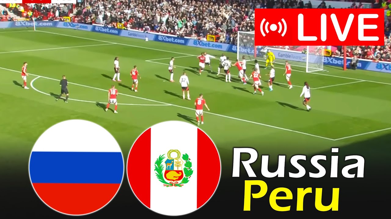 Watch Russia vs Peru Live | Friendly Match 2025 in eFootball PES 🎮