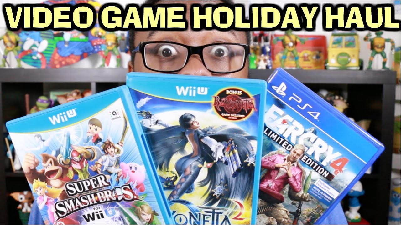 Holiday Video Game Haul: Smash, Skylanders & More 🎮