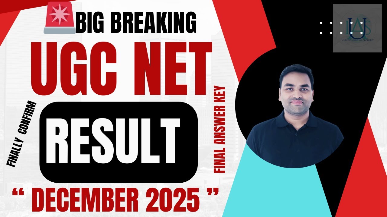 UGC NET Dec 2025 Final Answer Key & Results 🚨