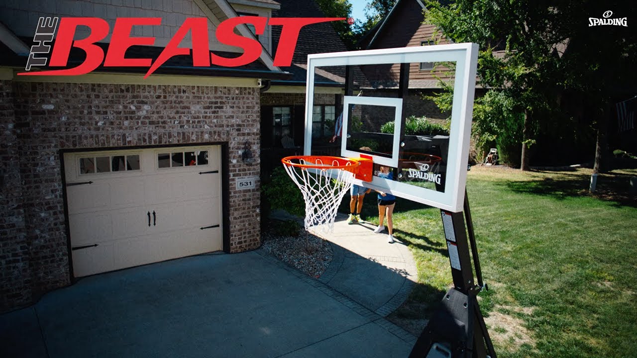 Spalding The Beast 60" Portable Basketball Hoop 🏀