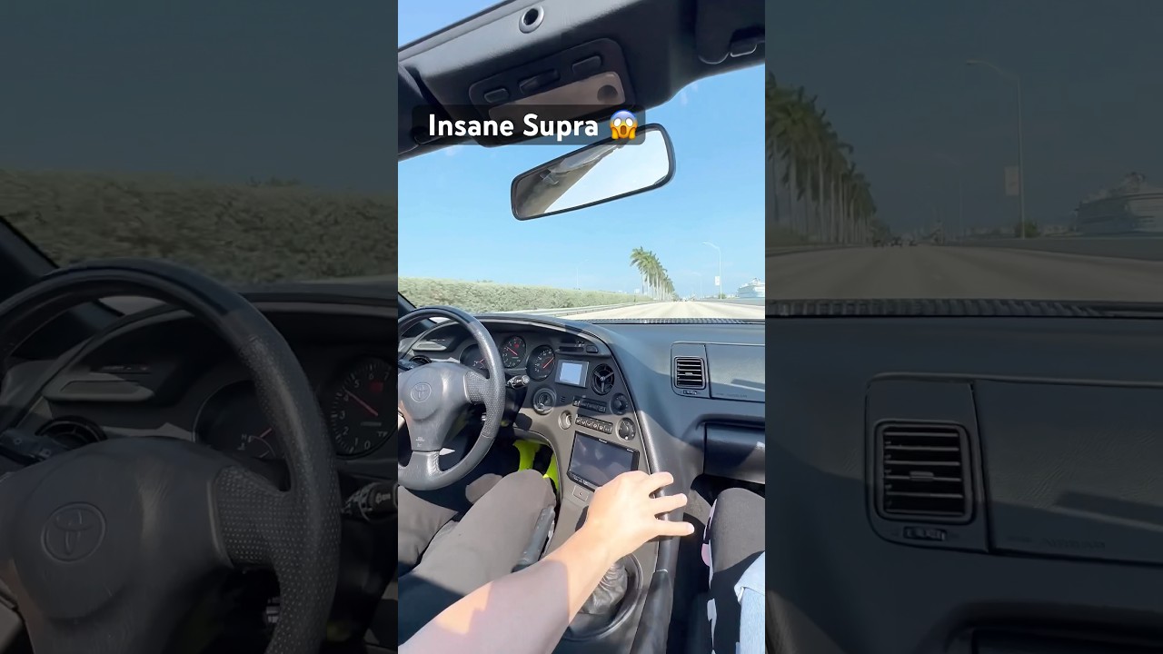 Insane 1200HP Supra Mk4 on Streets 🚗